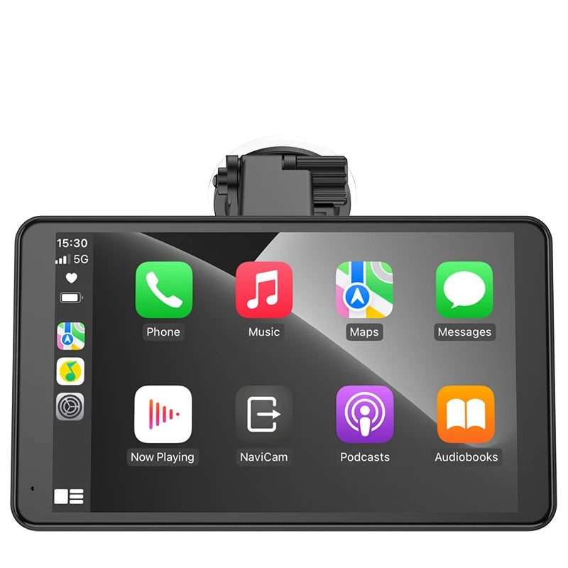 Spedal CL797 Dash Cam 7Inch  Wireless Apple Carplay Android Auto Portable IPS Touchscreen  with Voice Control Bluetooth AirPlay